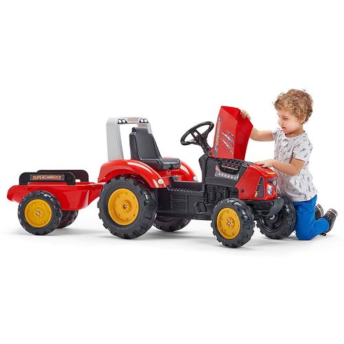 Falk traktor s prikolicom Supercharger - Red  slika 2