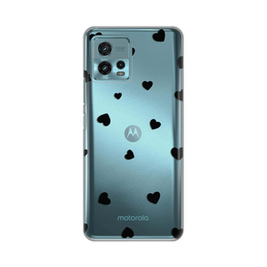 Torbica Silikonska Print Skin za Motorola Moto G72 Hearts