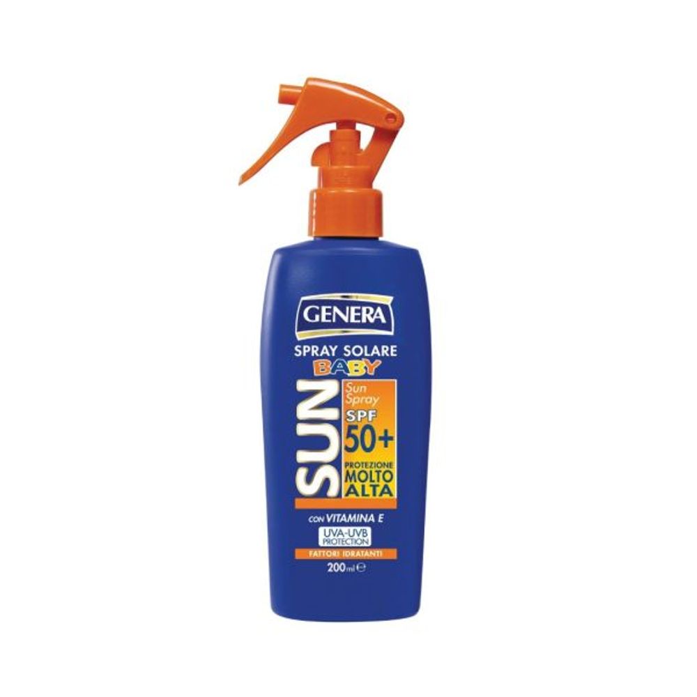Genera SUN Baby mlijeko a sunčanje u spreju SPF 50 250ml slika 1