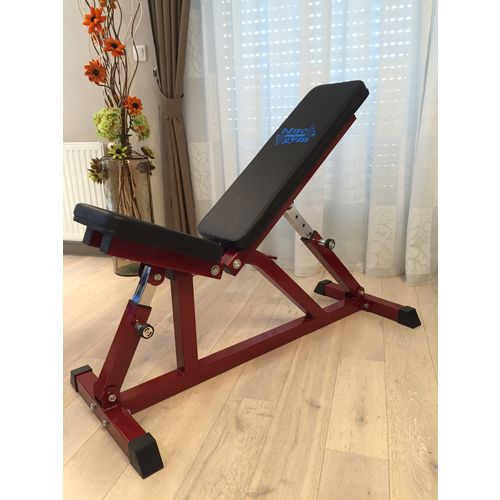 Univerzalna podesiva klupa - adjustable red line bench slika 13