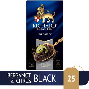Richard Lord Grey - Crni čaj sa bergamotom, limunom i pomorandžom, 25x2g 1610401