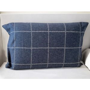 Jastucnica Flanel 40x60cm Blue Cube