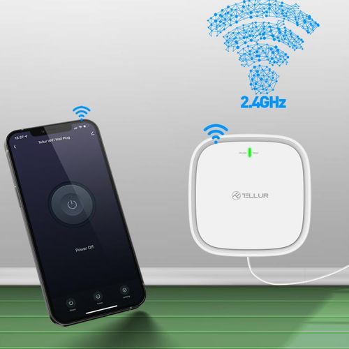 Tellur Smart WiFi gas sensor, bijeli slika 5