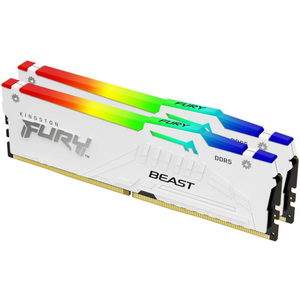 Memorija KINGSTON FURY BEAST KF556C36BWEAK2/64 64GB(2X32GB)/DIMM/DDR5/5600MHz/bela