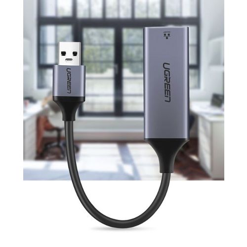 Ugreen USB 3.0 na Gigabit Ethernet adapter mrežna kartica - siva, u kutiji slika 3