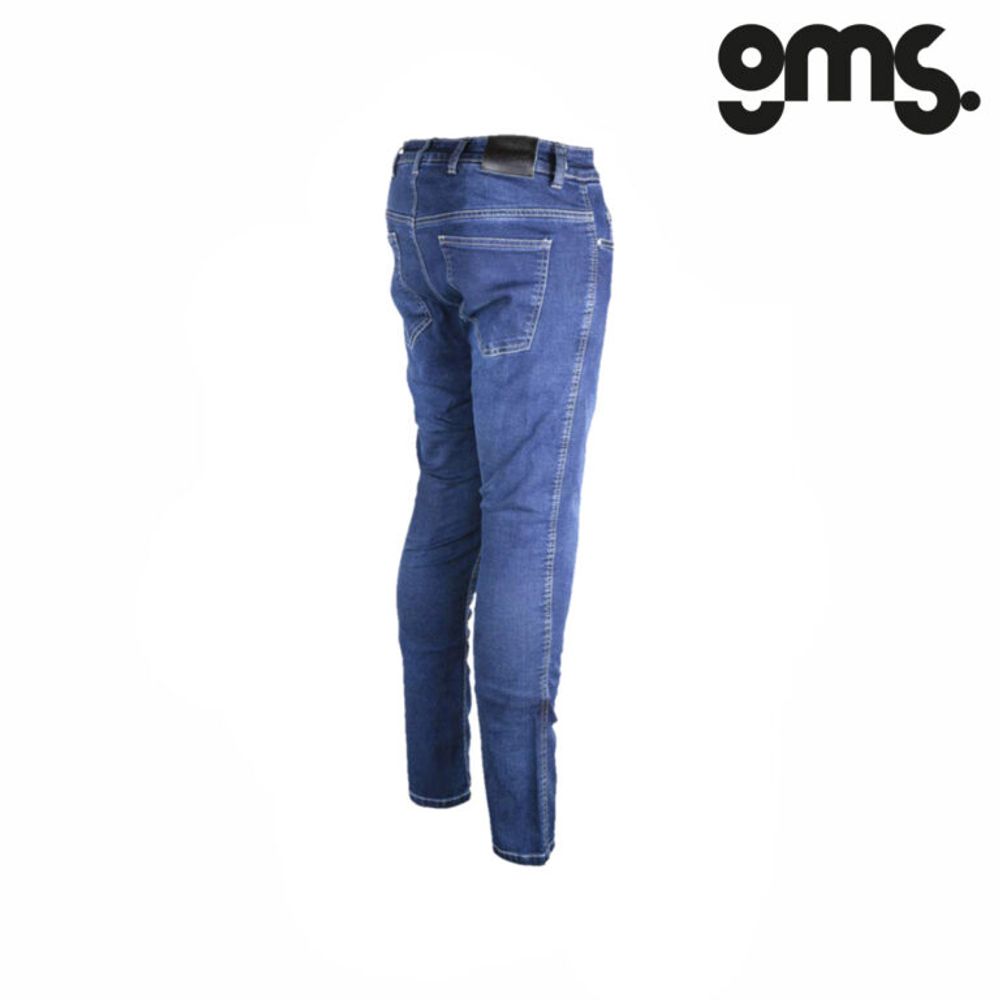 Pantalone - hlače - farmerke za motor GMS Rattle Man - Plave vel.32/32 slika 2