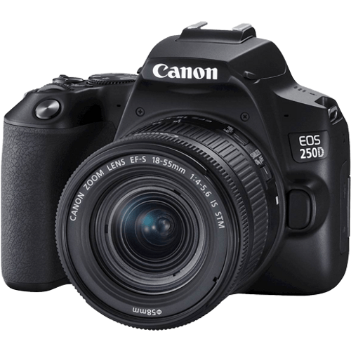 Canon EOS 250D + 18-55mm IS (crni) slika 3