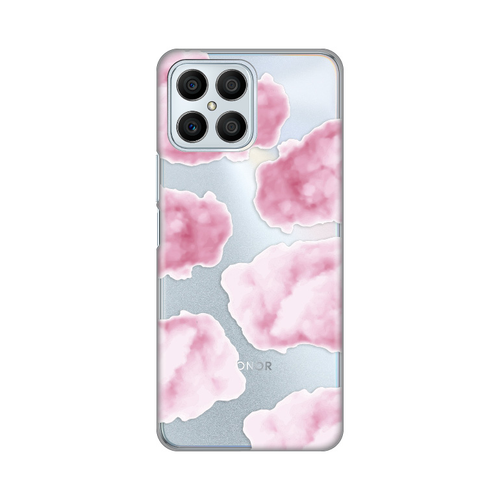 Torbica Silikonska Print Skin za Honor X8 Pink Clouds slika 1