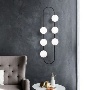 Abaküs - 4921 Crno-Bijela Zidna Lampa