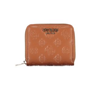 GUESS JEANS WALLET WOMAN BROWN