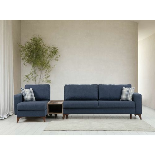 Atelier Del Sofa Garnitura, Kristal Rest Set - Anthracite slika 1