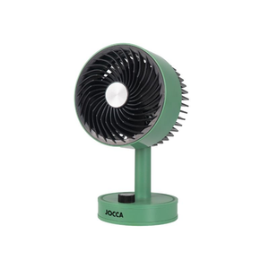 JOCCA Prenosni punjivi stolni ventilator Green