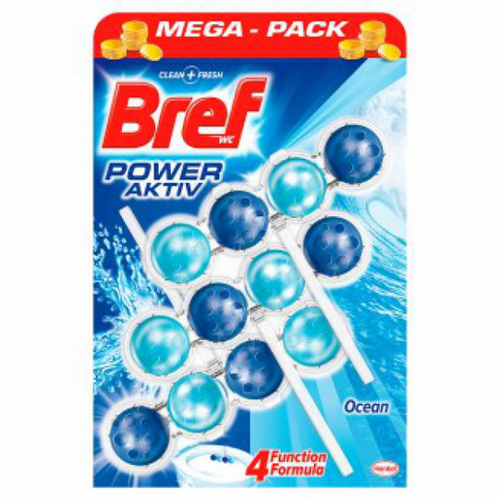 BREF čistać za WC Power active Ocean 3X50G slika 1