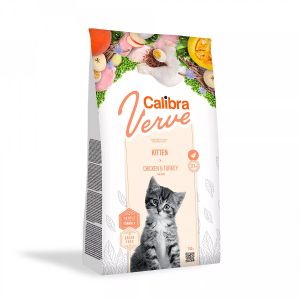 Calibra Cat Verve Grain Free Kitten Piletina & Ćuretina, hrana za mačke 750g