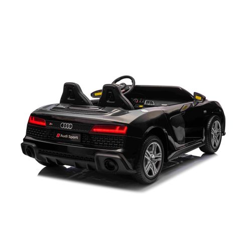 Licencirani auto na akumulator Audi R8 Spyder LIFT - dvosjed - crni slika 3