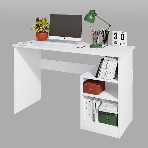 Bahar - White White Study Desk slika 3