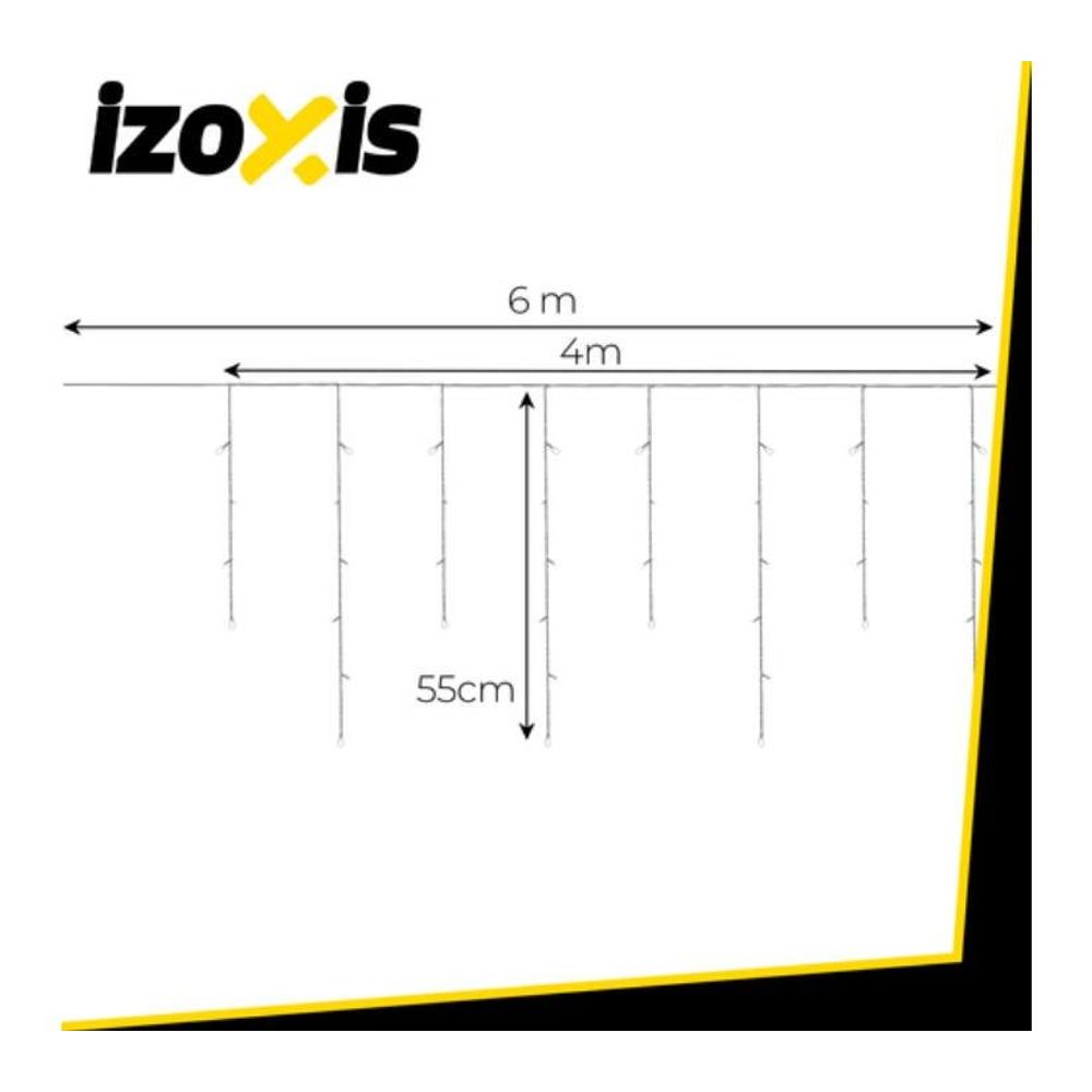 Izoxis 100 LED božićna svijetla – 4 m toplo bijela slika 2