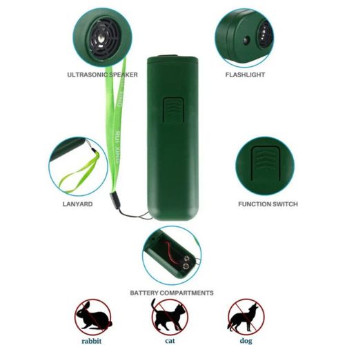 SMART-DOG-FLASHLIGHT-AGG-01 Gembird Snažan ultrazvucni RASTERIVAC PASA, Dreser za pse slika 2