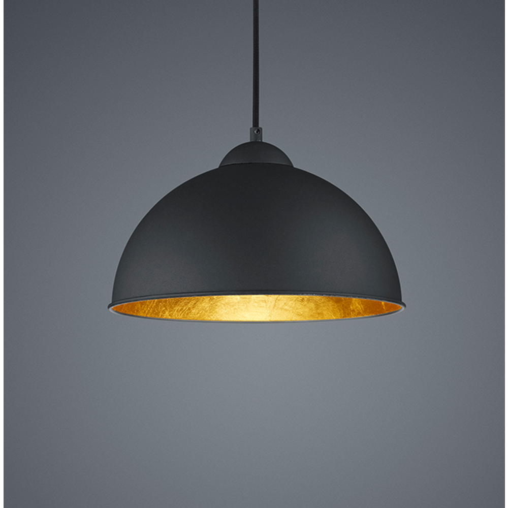 JIMMY VISILICA MAT CRNO 1XE27 slika 1