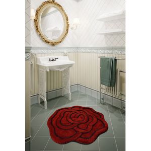 Big Rose - Red Red Acrylic Bathmat