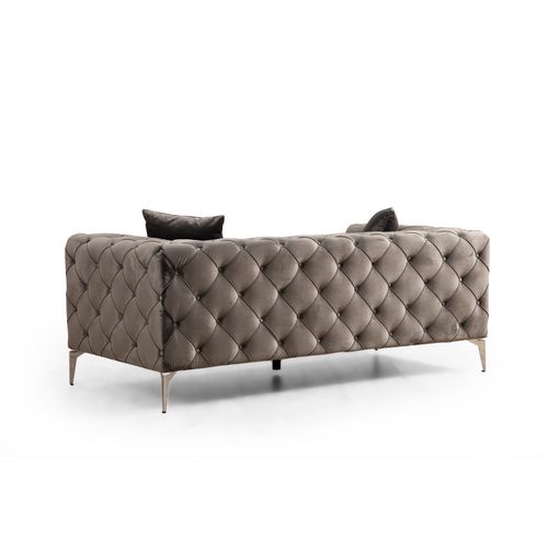 Atelier Del Sofa Dvosjed, Antracit, Como 2 Seater - Anthracite slika 7