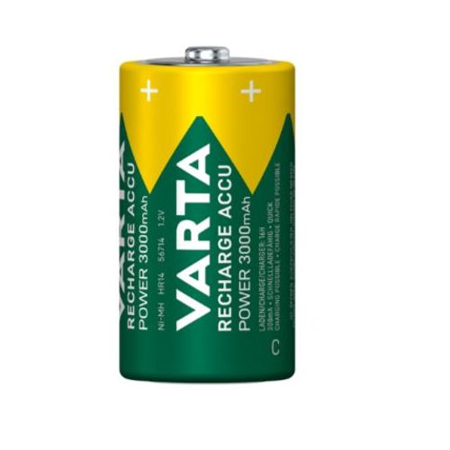 Varta Punjiva baterija HR14 3000mAh 2/1 (pakovanje 2 kom) slika 2