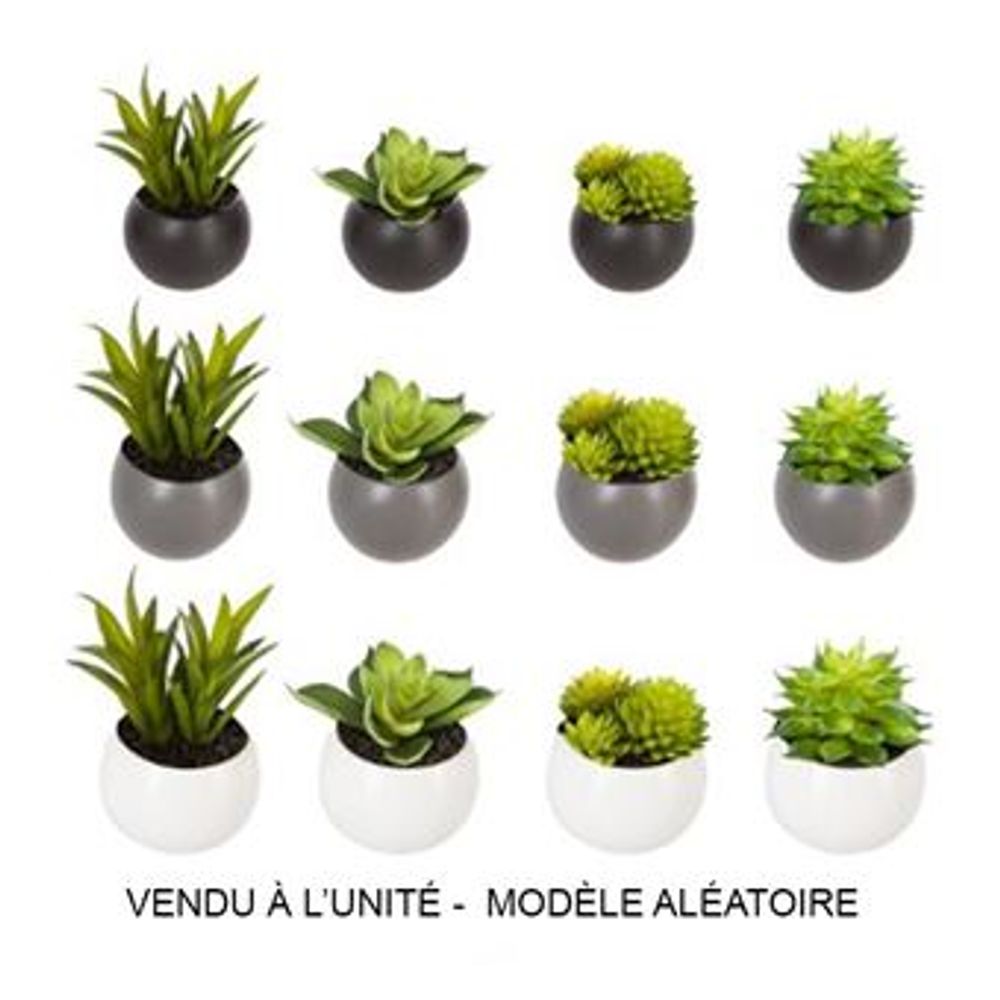 Atmosphera umjetno cvijeće u tegli magnetic 6cm keramika/pe razne boje slika 1