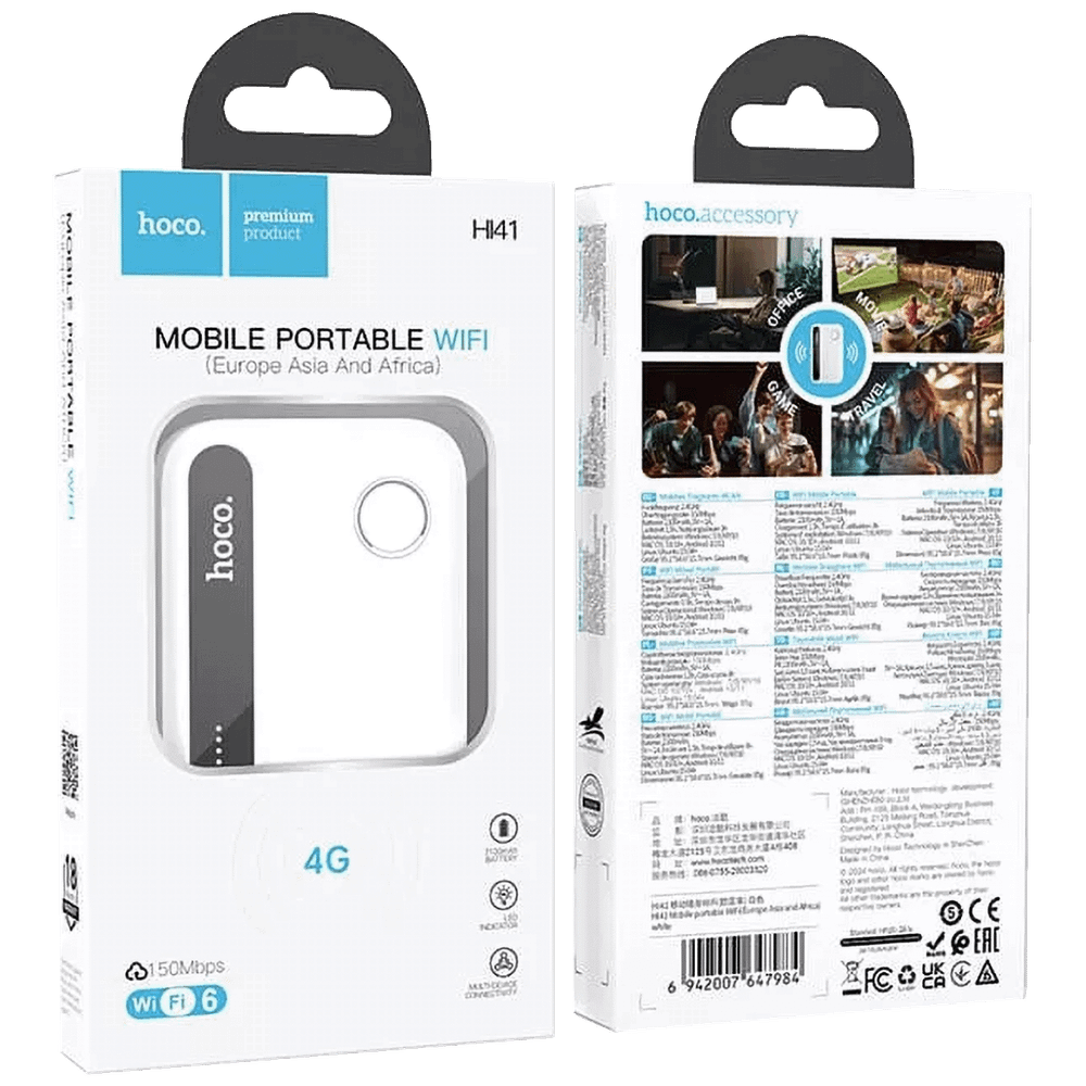 hoco. 4G mobilni WiFi router - HI41 Portable WiFi slika 5
