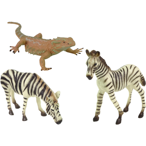 Set figurica 9 različitih divljih životinja slika 3