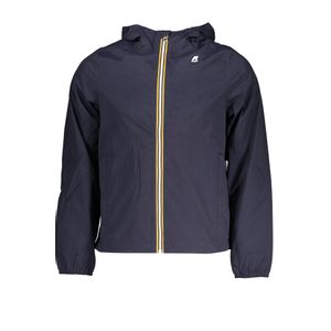 K-WAY BLUE MEN'S SPORTS JACKET