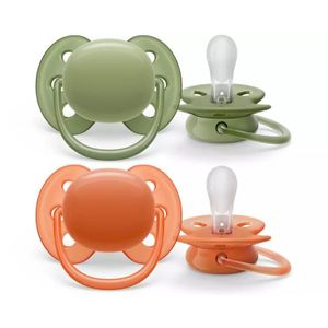 Philips Avent Ultra Soft duda varalica 18+ zeleno roza