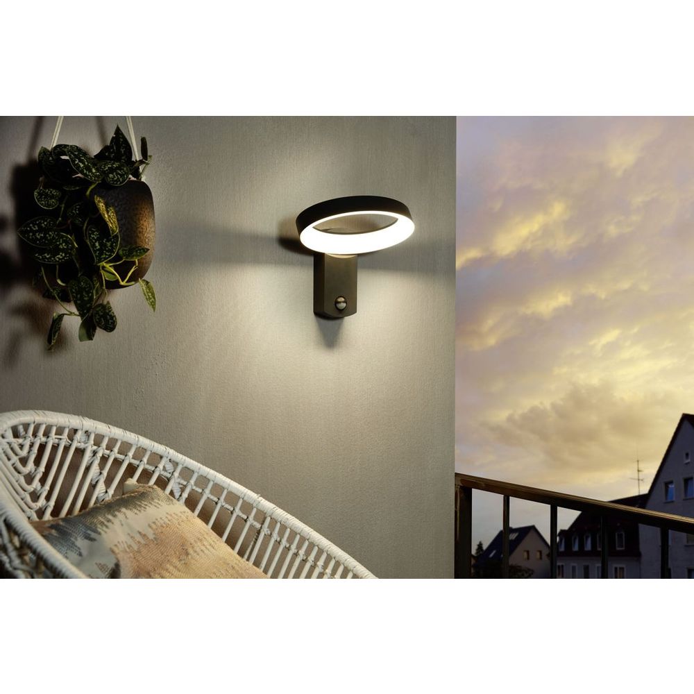 Eglo Pernate vanjska/zidna/1, led, 11w, 1250 lm, sa senzorom, aluminij/antracit slika 4