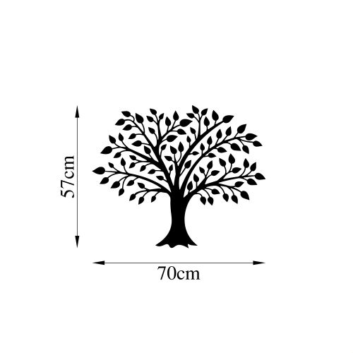 Wallity Metalna zidna dekoracija, Tree - 462 slika 5