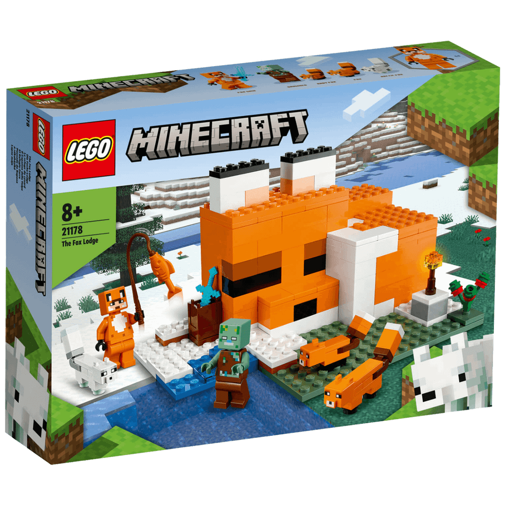 Lego Lisičje prenoćište, LEGO Minecraft slika 1