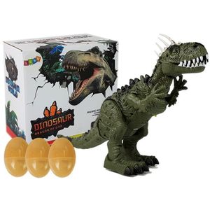 Set dinosaura T-Rexa koji liježe jaja zeleni, 52cm