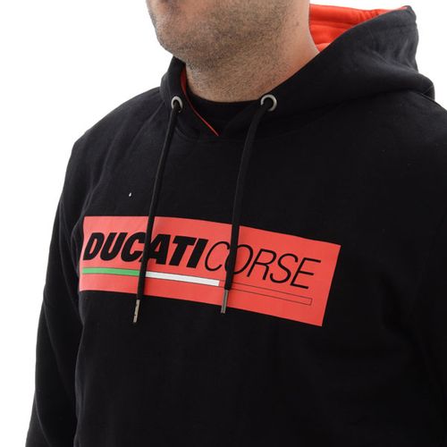 DA535-02 Ducati Duks Logo Hoodie Da535-02 slika 3