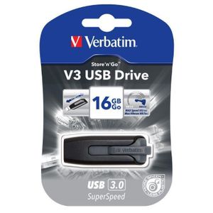 Verbatim V3 USB 16GB 3.0 Grey (49172)