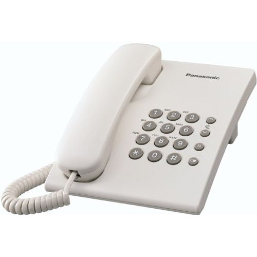 Panasonic telefon KX-TS 500W, bijela slika 1