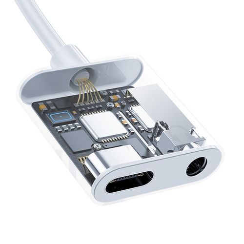 Adapter USB-C 2u1 pomoćni priključak DUDAO slika 3