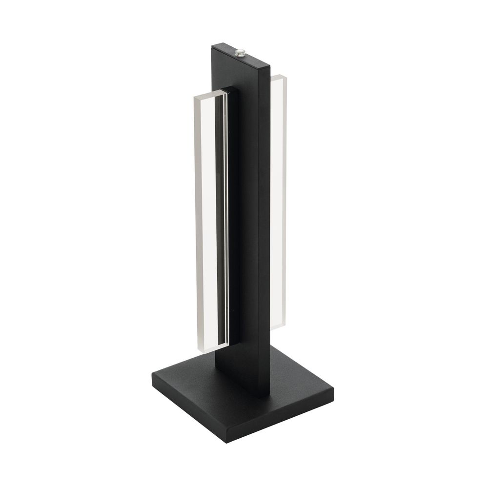 Eglo stolna lampa spadafora led 12w 3000k 1250lm crno/bijelo prozirno v:380mm slika 1