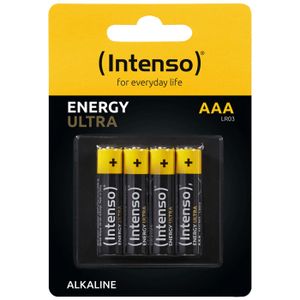 (Intenso) Baterija alkalna, AAA LR03/4, 1,5 V, blister 4 kom - AAA LR03/4