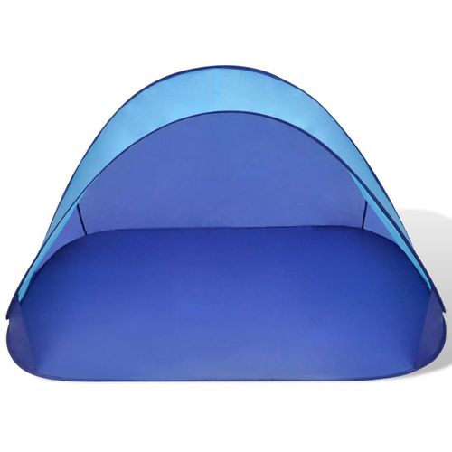 Vanjski sklopivi šator za plažu vodootporna svjetlo plava tenda slika 8