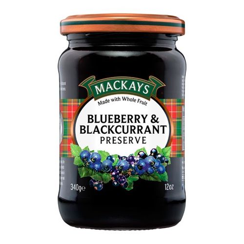 Mackays Džem Od Borovnice I Crnog Ribiza 340g slika 1