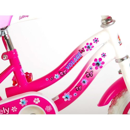 Dječji bicikl Volare Lovely 12" rozo/bijeli slika 8