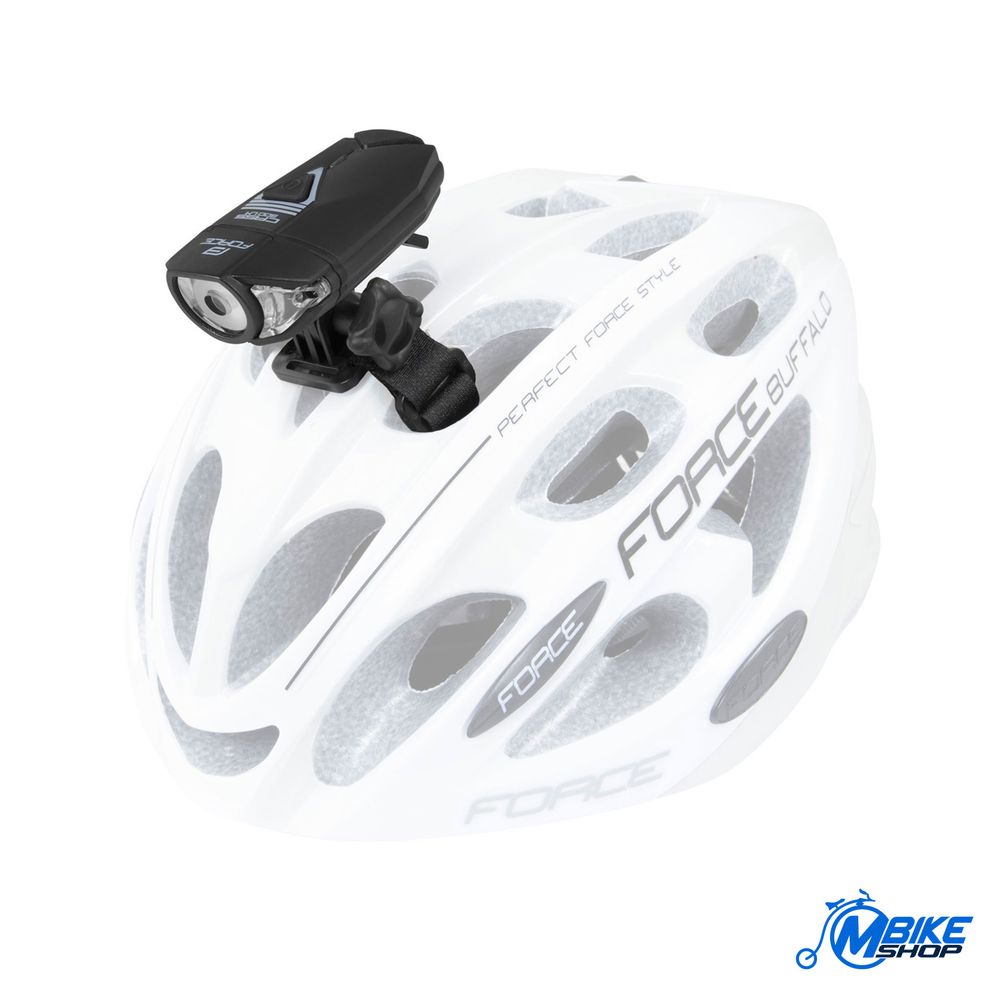 Force Prednje svjetlo za bicikl Cass 300LM USB Black slika 2