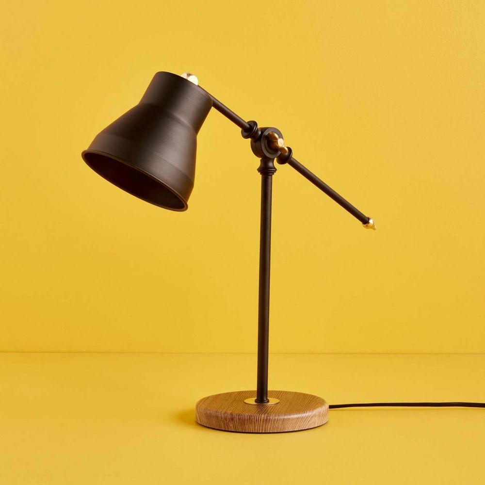 Crna stolna lampa AYD-3443 slika 1