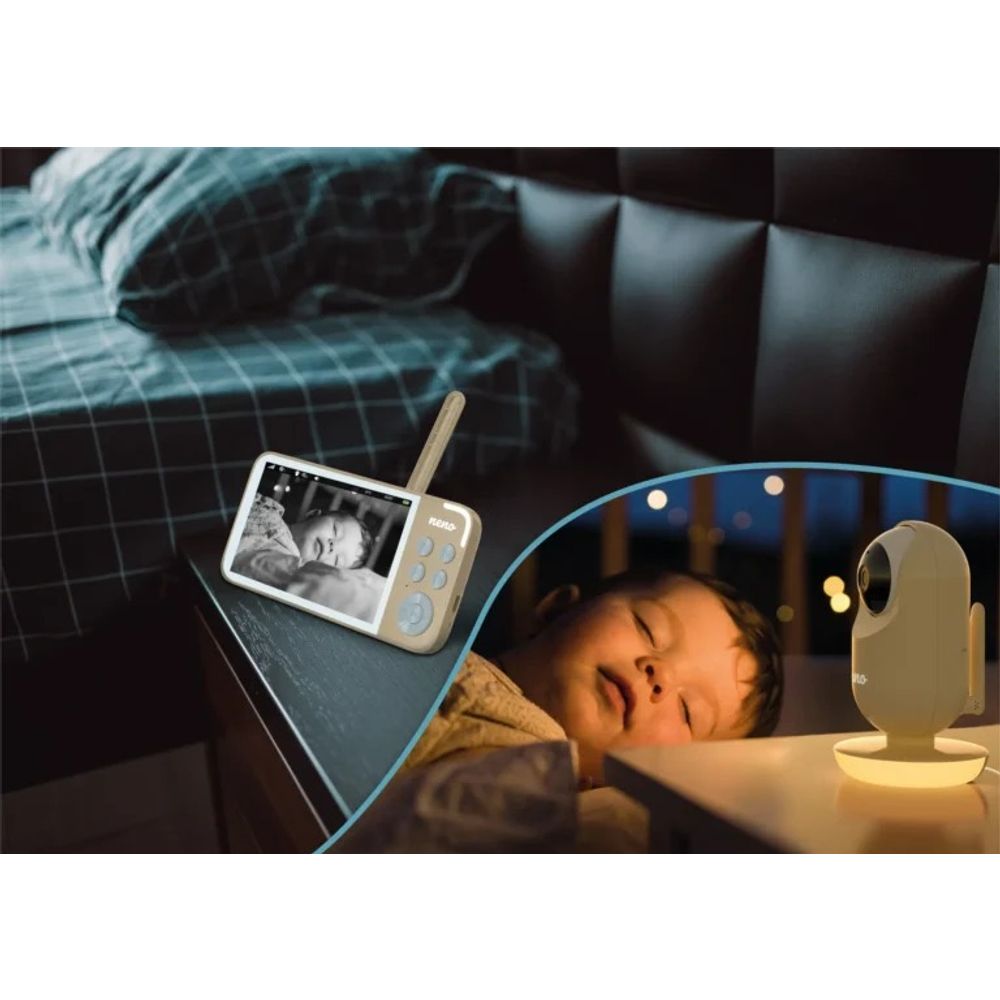 Neno Video Baby Monitor Vedo, Cream slika 9
