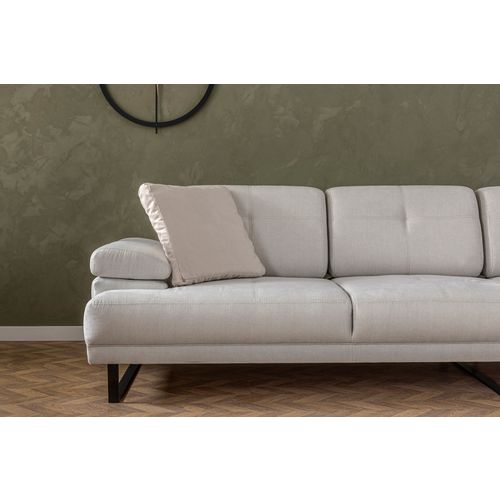 Atelier Del Sofa Kutna garnitura, Bež, Mustang Small Right - Beige slika 4