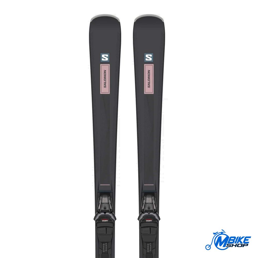 Salomon Ženske skije E S/MAX 8 Black/Rose Gold Metal/Silver Metal + Vezovi E M10 GW L80 Black/Grey slika 3