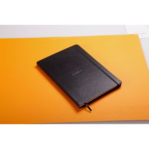 Clairefontaine dnevnik Rhodia webnotebook A4 90gr 192L, crni, diktando